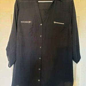 Alyx Black Sheer Shirt